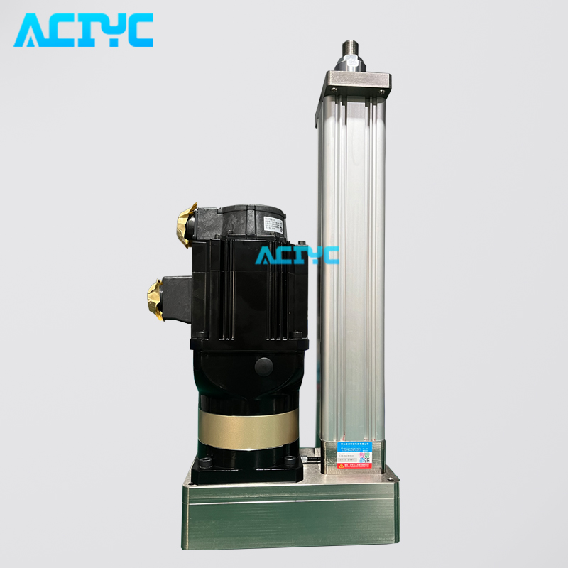 ACIYC益诚电动缸 折返式重负载伺服电缸 速度可调可非标定制